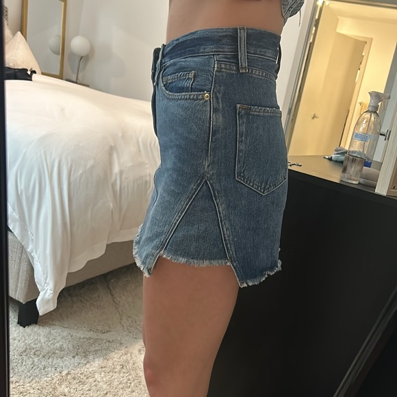 Frame Denim Mini Skirt Size 25 - Picture 3 of 7